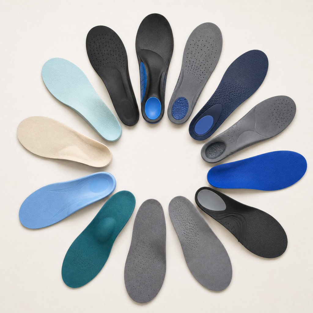 Cheap vs expensive insoles for comparison