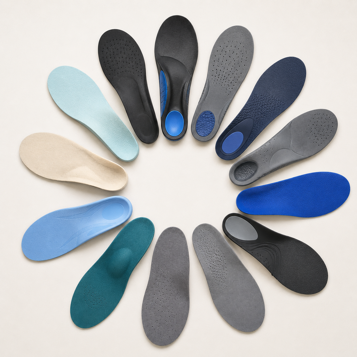Cheap vs expensive insoles for comparison